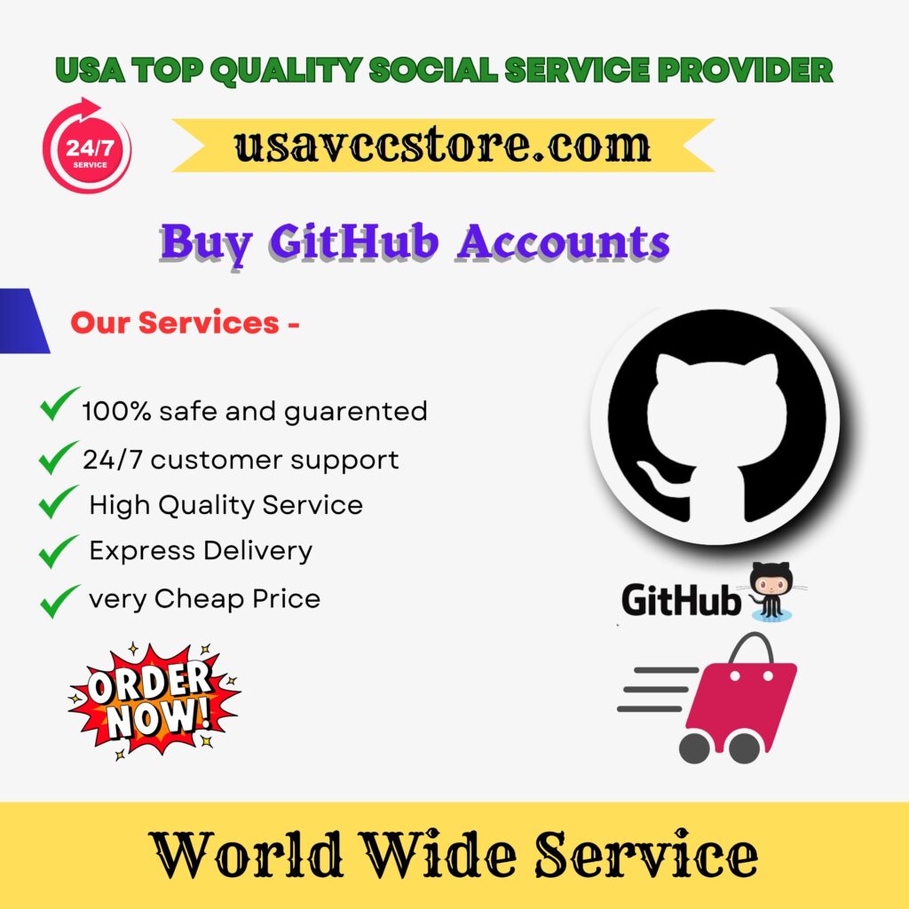 Buy GitHub Accounts with PVA ( New & Old )Buy NOW👉: 